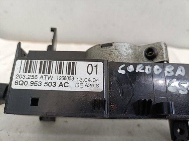 6Q0953503AC Conmutador columna dirección  en stock Sabadell