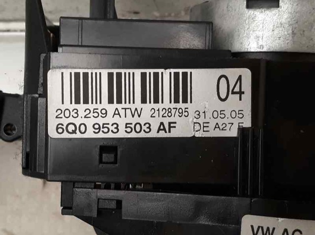 VAG 6Q0953503AF Conmutador de la columna de dirección completo  disponible Valladolid