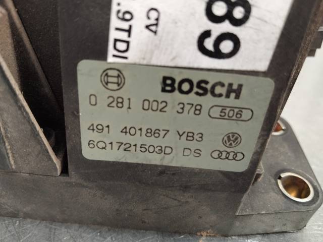 VAG 6Q1721503D Pedal del acelerador  en stock Salamanca