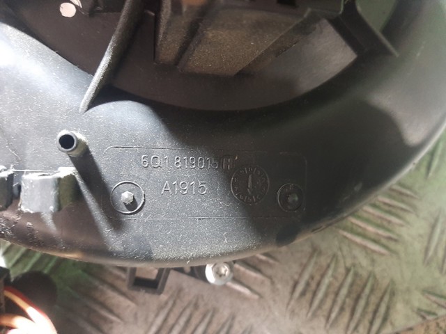 Motor eléctrico, ventilador habitáculo Volkswagen Polo 4 9N, 9A