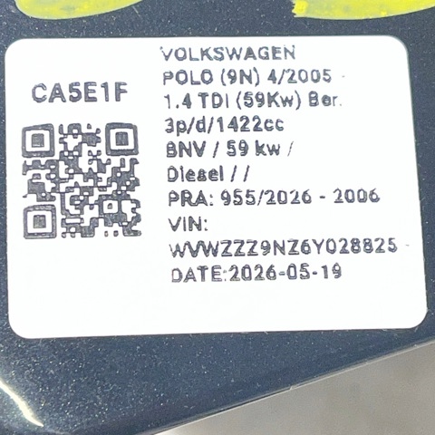 VAG 6Q1857508AE9B9 Espejo retrovisor derecho  comprar en Ponferrada