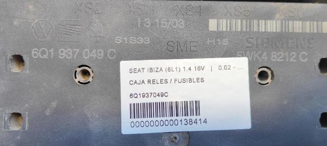 VAG 6Q1937049C Módulo de confort comprar Barcelona