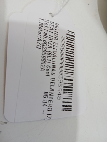 6Q2959802A VAG Motor del elevalunas eléctrico comprar Alcalá