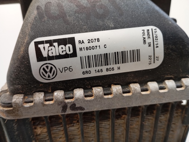 VAG 6R0145805H Radiador adicional de refrigeración del motor  en stock Valencia