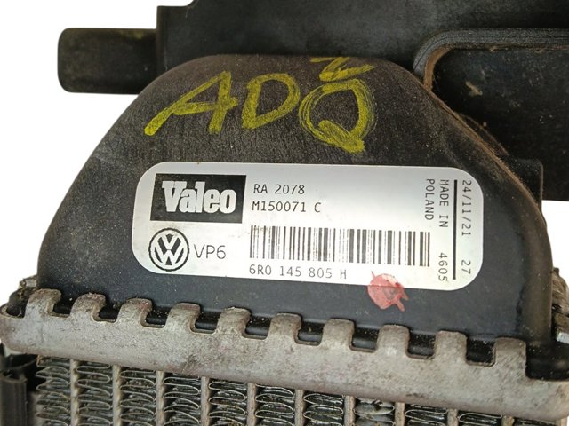 6R0145805H VAG Radiador adicional de refrigeración del motor  en stock Huelva