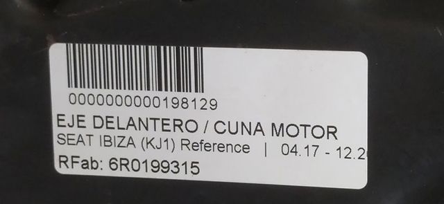 6R0199315 Puente delantero comprar Almería