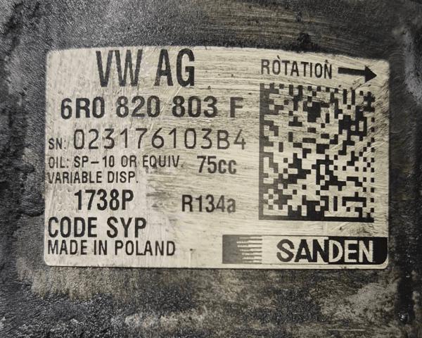 6R0820803F VAG Compresor de aire acondicionado comprar Madrid