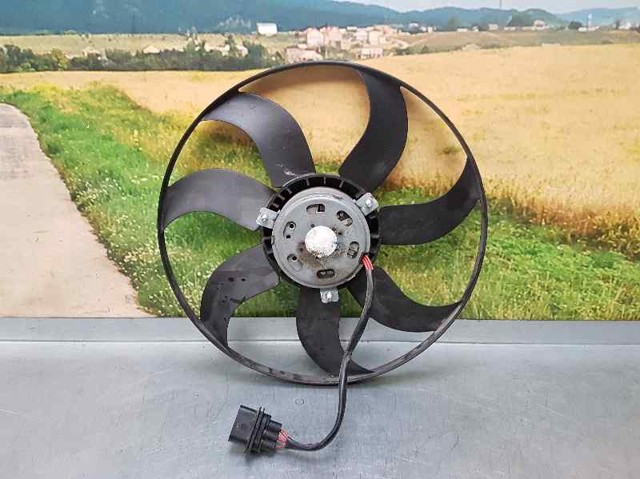 6R0959455C Ventilador eléctrico de aire acondicionado completo (motor y aspa)  disponible Burgos