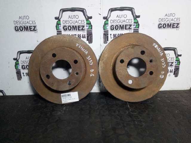 Freno de disco delantero 6U0698101 VAG
