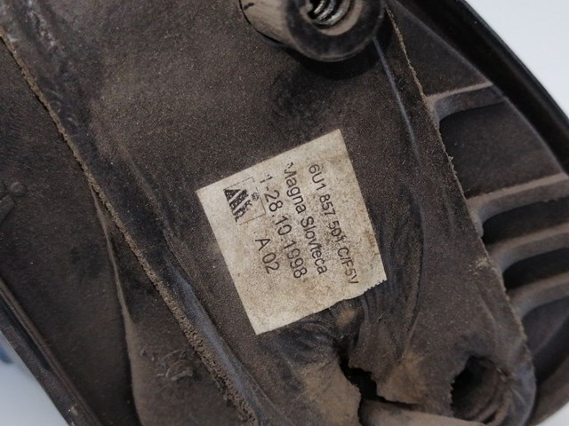 Retrovisor izquierdo para skoda felicia i 1.9 d aef 6U1857501C