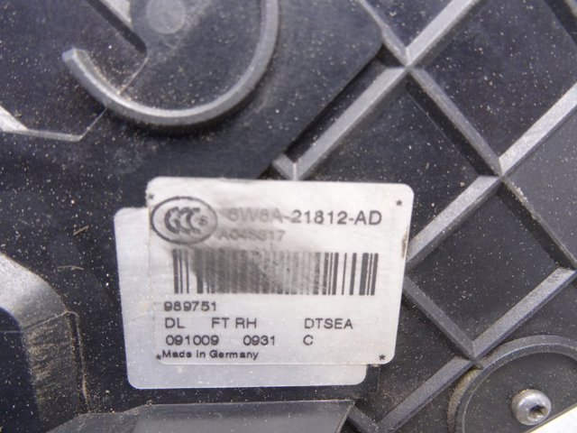 6W8A21812AD JAGUAR Cerradura de puerta delantera derecha  en stock Gandía