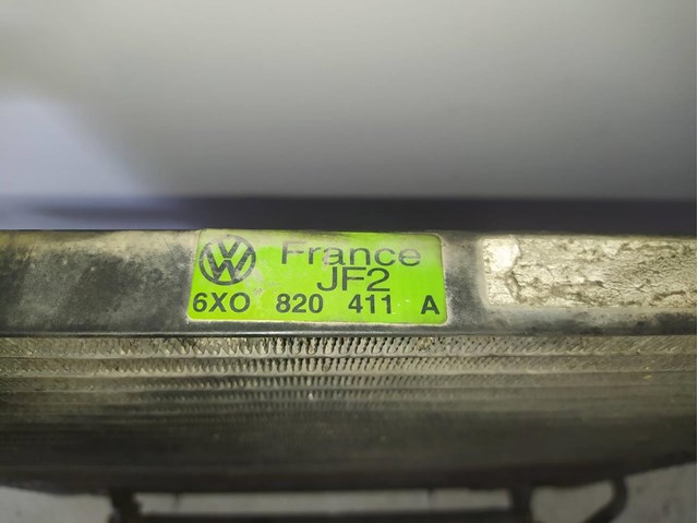 Condensador / radiador  aire acondicionado para volkswagen polo 1.4 16v aua 6X0820411A
