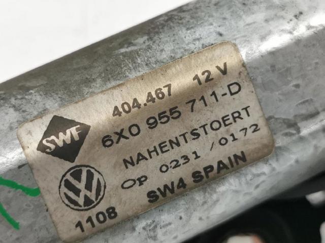 6X0955711D VAG Motor limpiaparabrisas, trasera  en stock Gandía