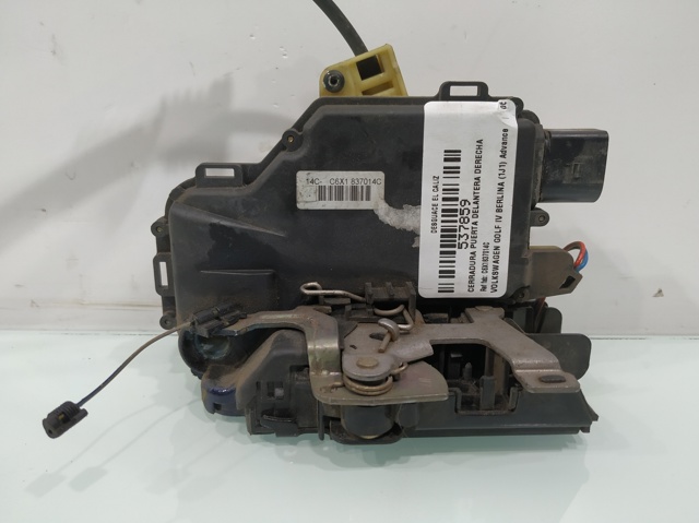 6X1837014C VAG Cerradura de puerta delantera derecha  disponible Vigo