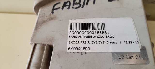 6Y0941699 Faro antiniebla izquierdo  comprar en Zaragoza