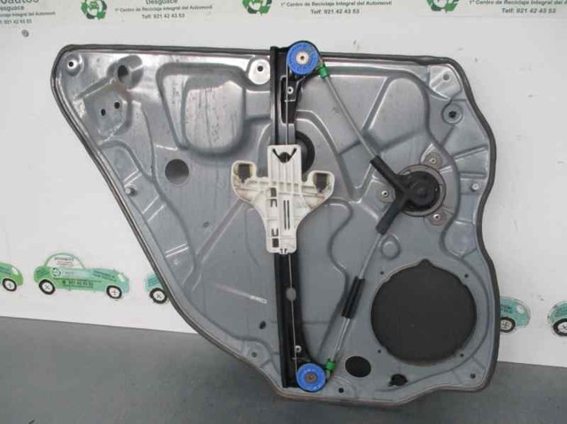 Motor eléctrico, elevalunas, puerta trasera izquierda 6Y0959811 VAG