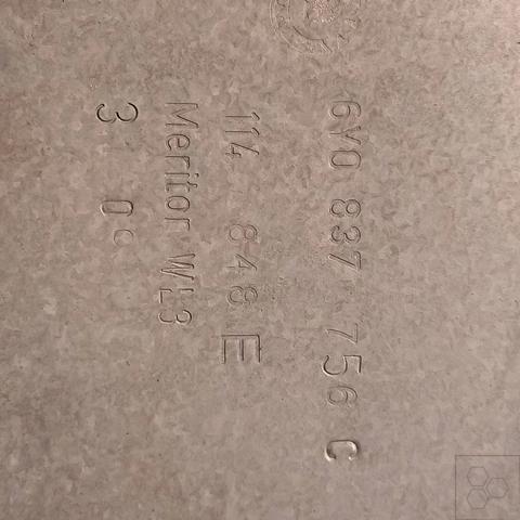 6Y1837462 VAG/Skoda