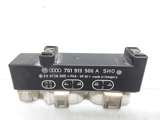 VAG 701919506A Regulador de velocidad del ventilador de refrigeración (unidad de control)  en stock Terrassa
