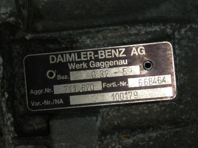 711620 MERCEDES Caja de cambios comprar Madrid