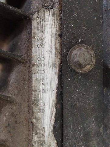 Caja de cambios mecánica, completa Mercedes A W168