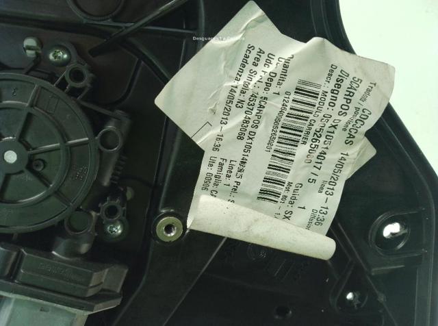 71754421 FIAT Mecanismo de elevalunas de la puerta trasera derecha  en stock Gandía