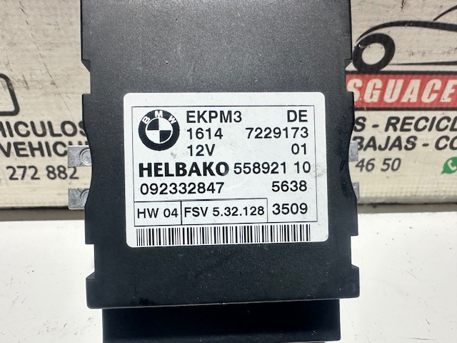 7229173 BMW Módulo de control del motor de la bomba de combustible  disponible Alicante