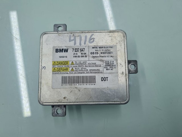 7237647 Unidad de control de xenón  en stock Sabadell