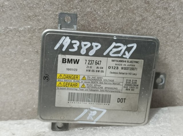 7237647 BMW Unidad de control de xenón  disponible Vigo