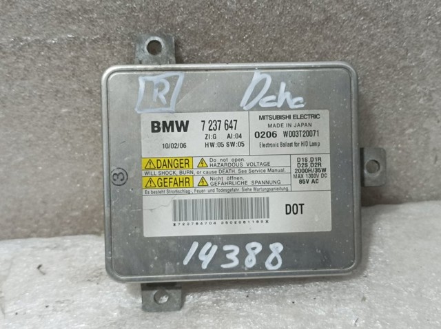 7237647 BMW Unidad de control de xenón  disponible Alicante
