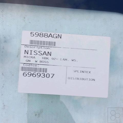 Parabrisas para Nissan Micra K11