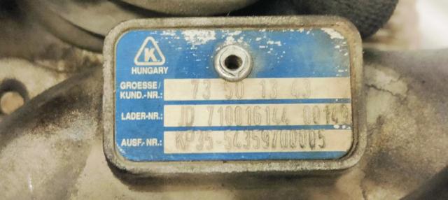 73501343 OPEL Turbocompresor  en stock Gandía