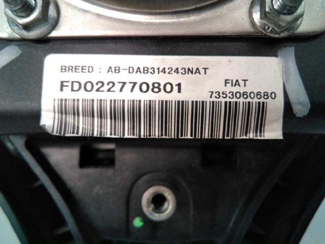 Airbag delantero izquierdo para fiat ducato furgón 2.8 jtd 4x4 814043s 7353060680