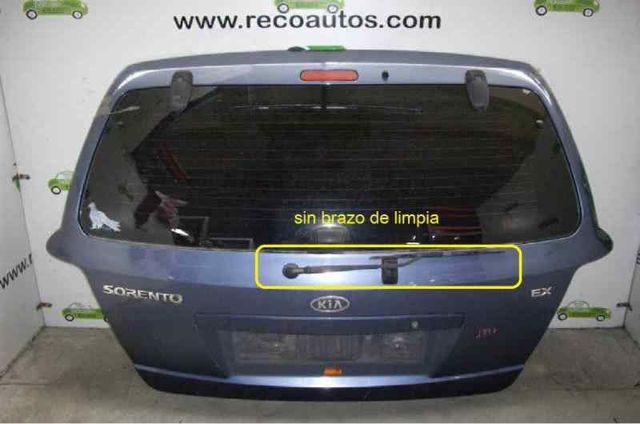 Puerta del maletero, trasera 737003E100 Hyundai/Kia