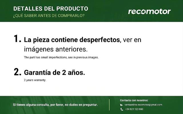 PEUGEOT 7401W8 Parachoques delantero  disponible España