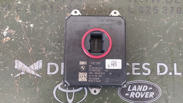 7492089 BMW Módulo de control de luces de faros (ECU)  comprar en Lleida