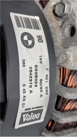 BMW 7501592 Alternador  en stock Valencia
