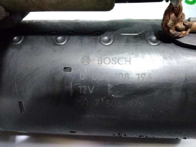 BMW 7505979 Motor de arranque  en stock Terrassa