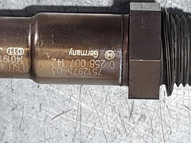 Sonda lambda, sensor de oxígeno antes del catalizador izquierdo 751297503 BMW