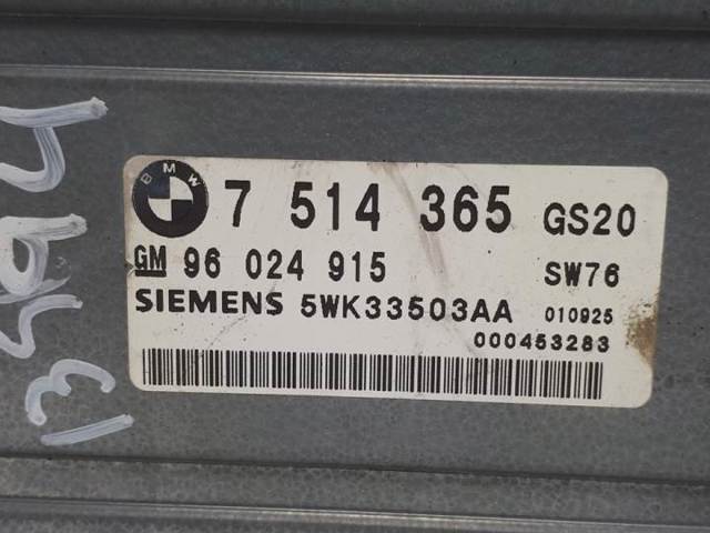 7514365 BMW Módulo de control electrónico de la transmisión automática comprar Alcalá