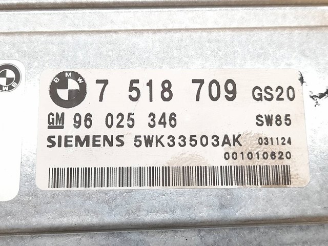 7518709 BMW Módulo de control electrónico de la transmisión automática  en stock Gandía