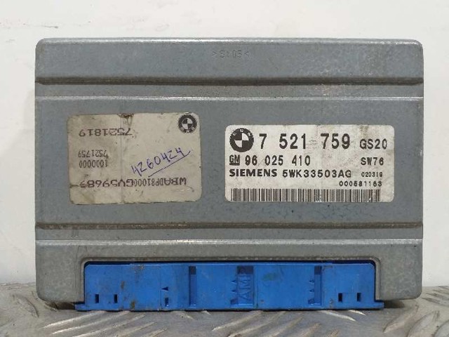 7521759 BMW Módulo de control electrónico de la transmisión automática comprar Bilbao