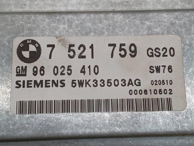 7521759 Módulo de control electrónico de la transmisión automática  en stock Sabadell