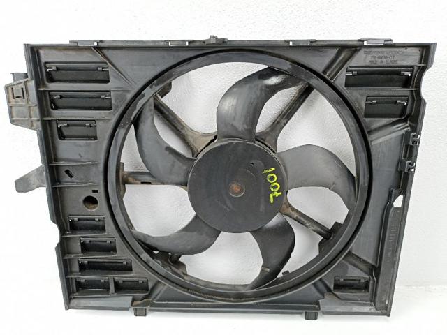 Difusor de radiador, ventilador de refrigeración, condensador del aire acondicionado, completo con motor y rodete 7540683 BMW