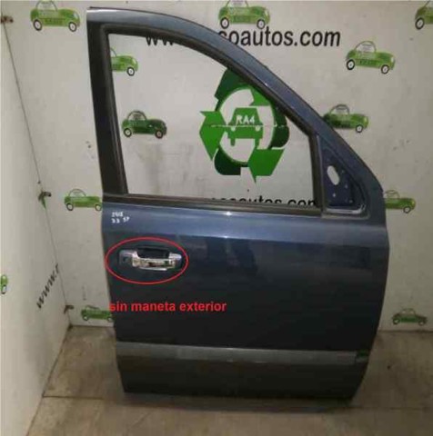 Puerta delantera derecha 760043E100 Hyundai/Kia