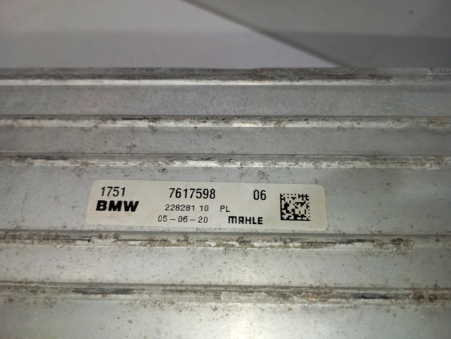 7617598 BMW Intercooler  disponible Alicante