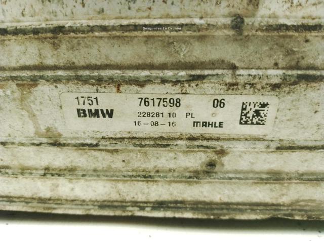 7617598 BMW Intercooler  disponible Vigo