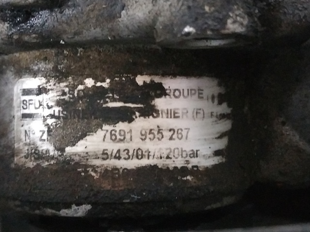 Bomba de dirección hidráulica 7691955267 VAG