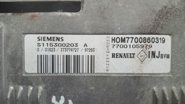 7700105979 RENAULT Unidad de control del motor (ECU)  comprar en Jaén