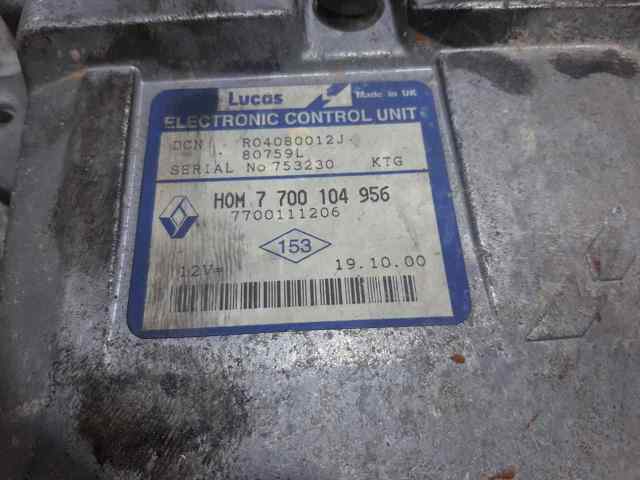 7700111206 RENAULT Unidad de control del motor (ECU)  comprar en Lleida