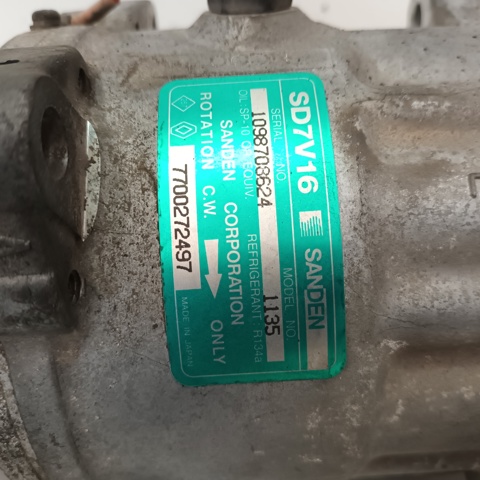 Compresores de aire acondicionado 7700272497 RENAULT